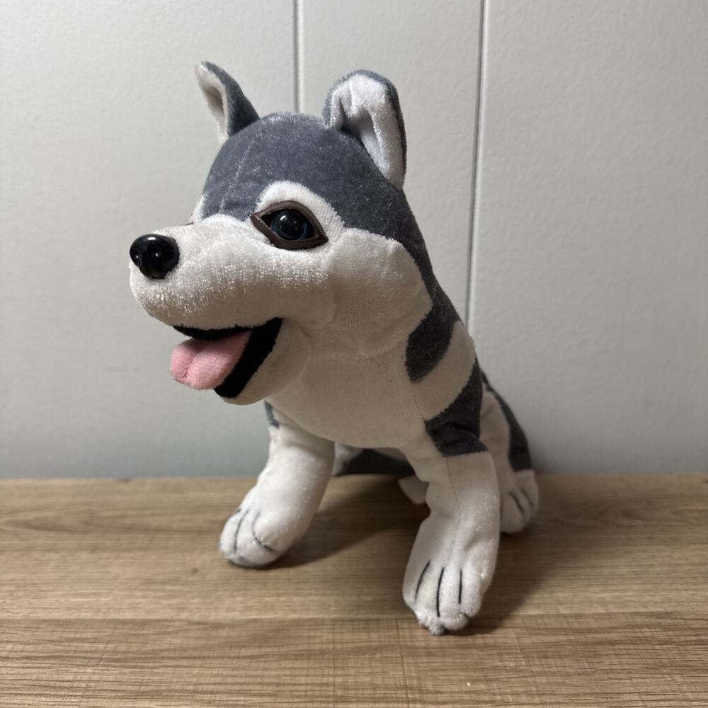 Peek A Boo Toys Husky Puppy Dog Plush Stuffed Animal 8” G3